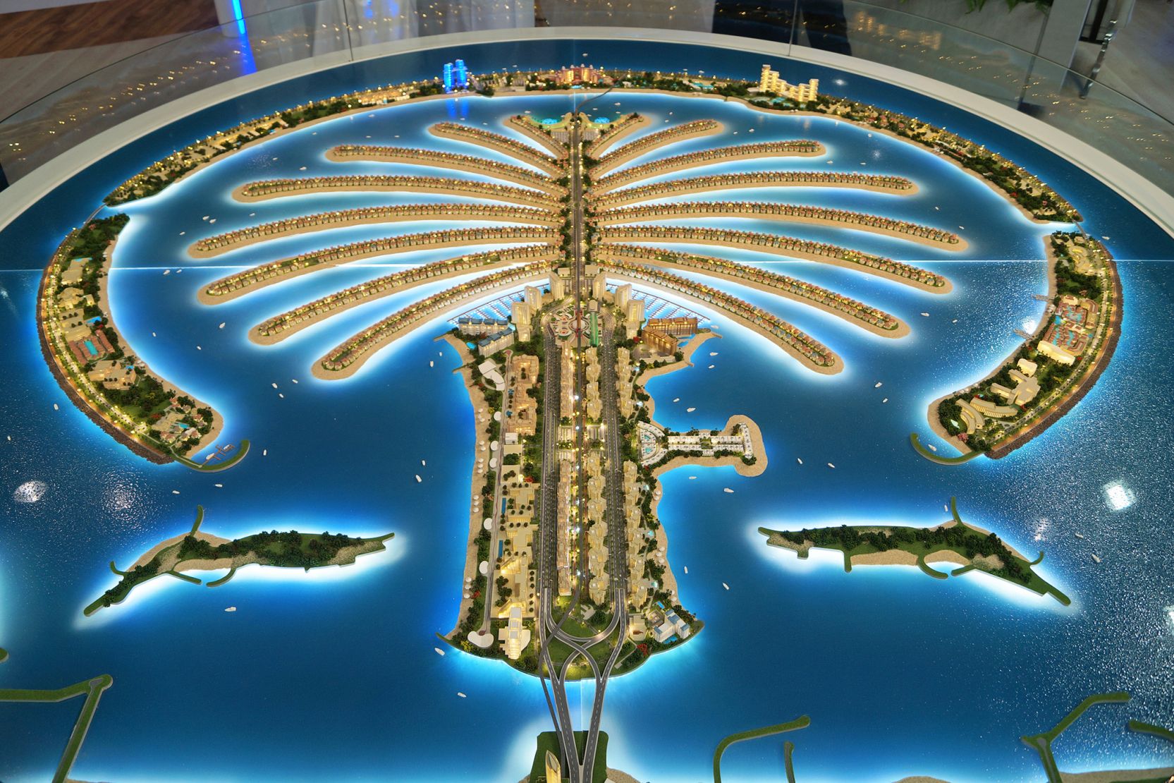 Palm Jumeirah Model